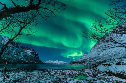 Bagaimana Cara Melihat Cahaya Utara (aurora borealis) 1